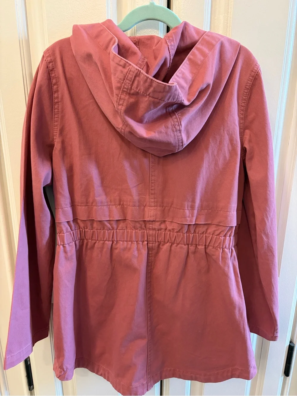 Birch & Stone Girls' Rose Utility Hooded Jacket